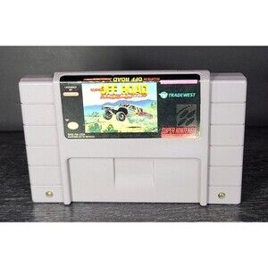 Super Off Road: The Baja (Super Nintendo SNES) Video Game - Refurbished